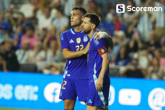 아르헨티나, 푸에르토리코 6-0 대승... 메시 2도움